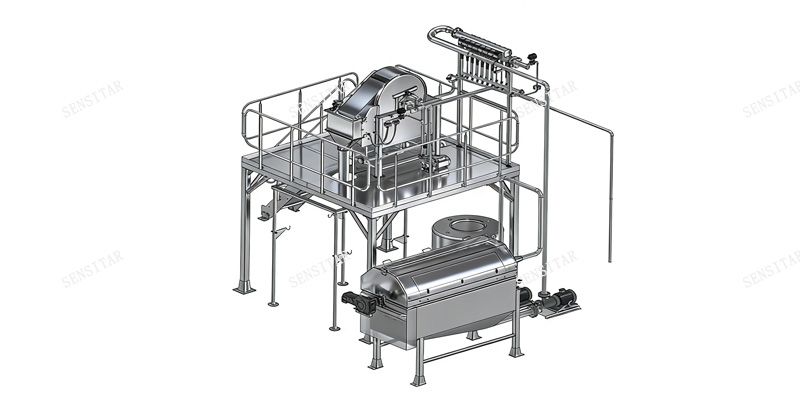 全自动淀粉收集系统